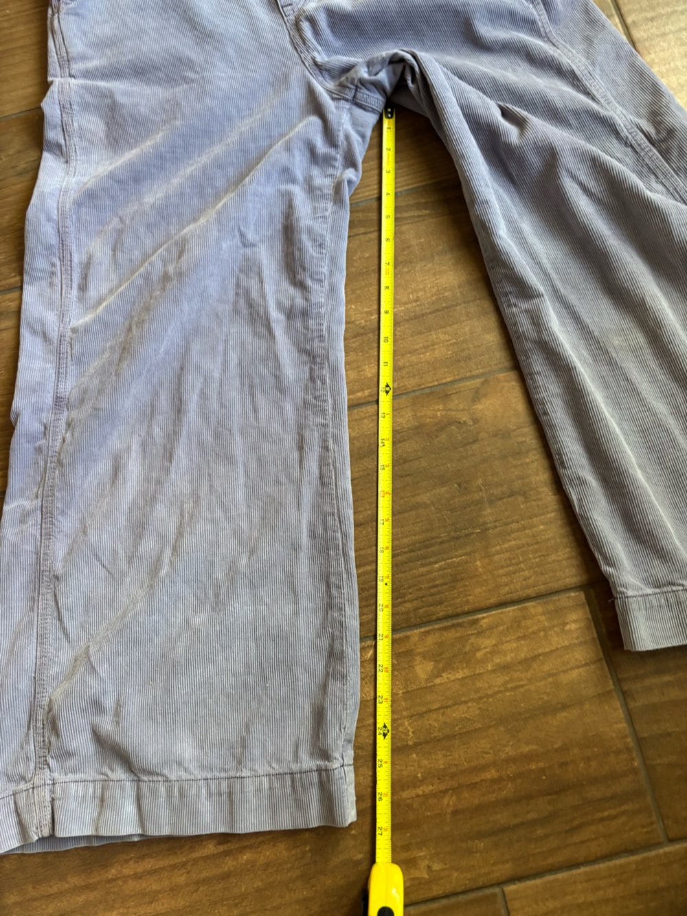 Free People Lavender Corduroy Wide Leg Overalls Bib Pants - Picture 13 of 14